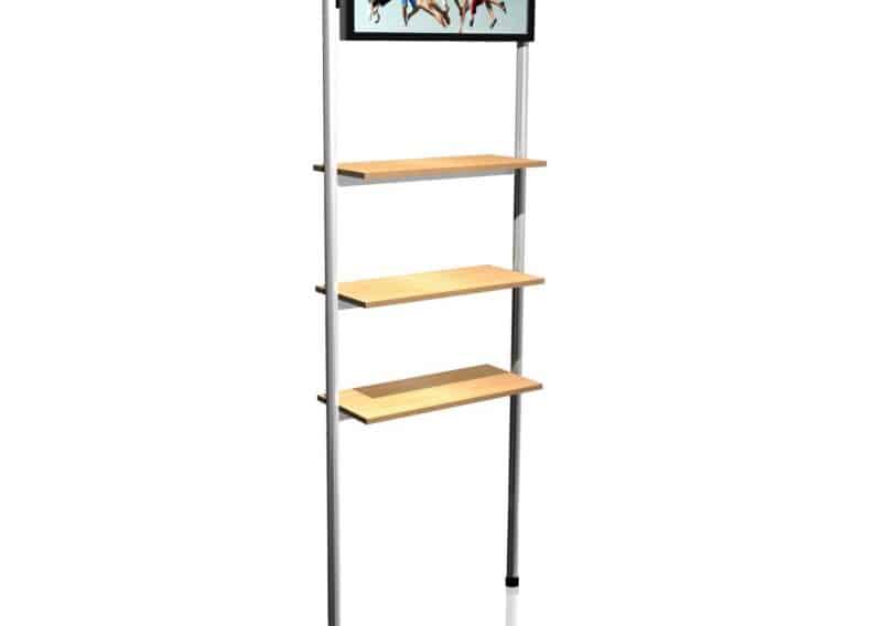 TV Stand with Shelves for EZ-Tube