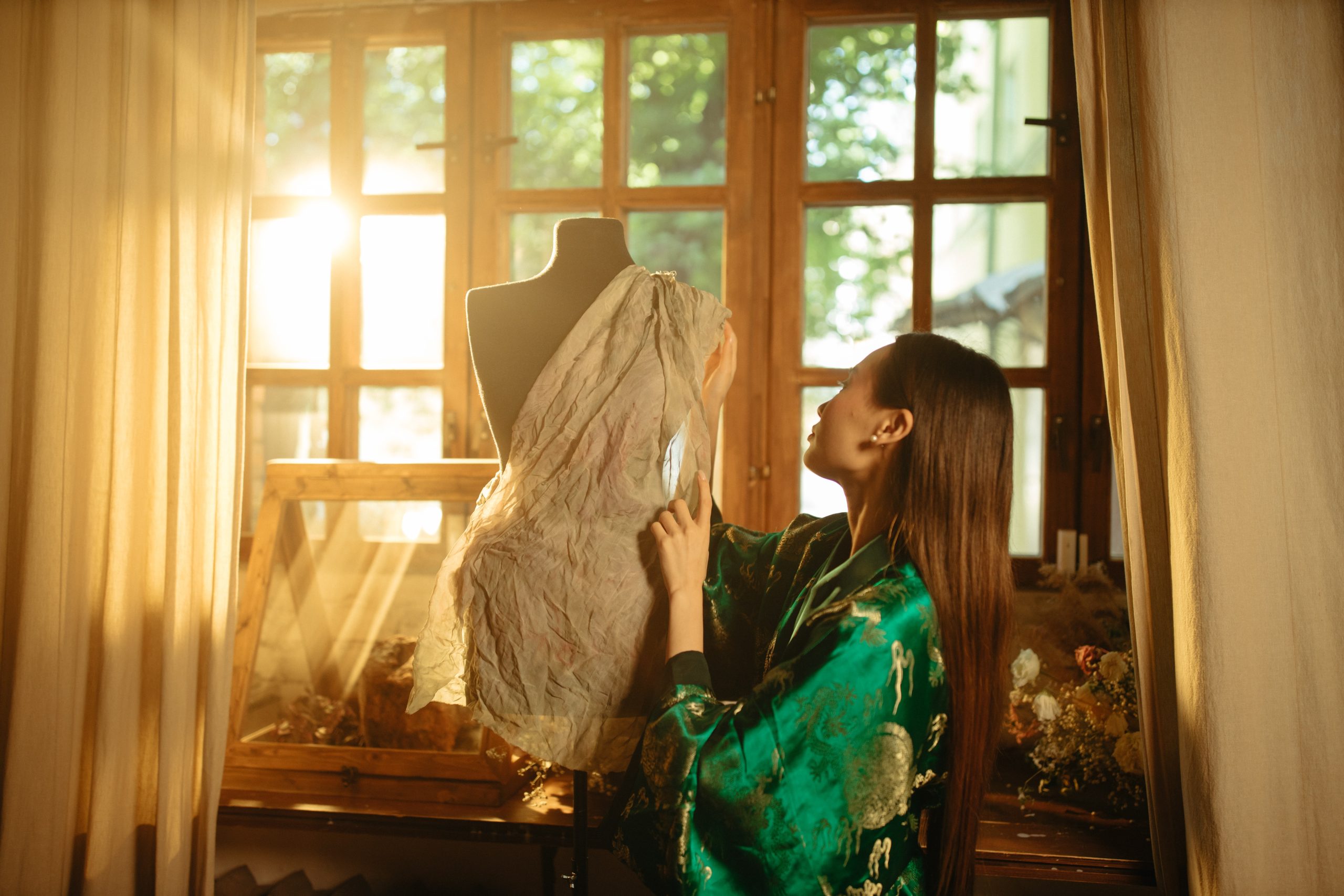 Printing on fabric: the influences of Asia